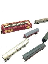 Selection of Tri -Ang carriages and airfix carriages etc