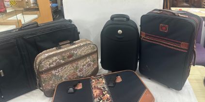 Selection of assorted travel cases