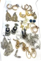 Selection of matching earring sets