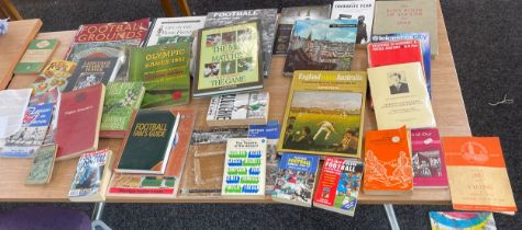 Large selection of sport related books includes cricket, football etc