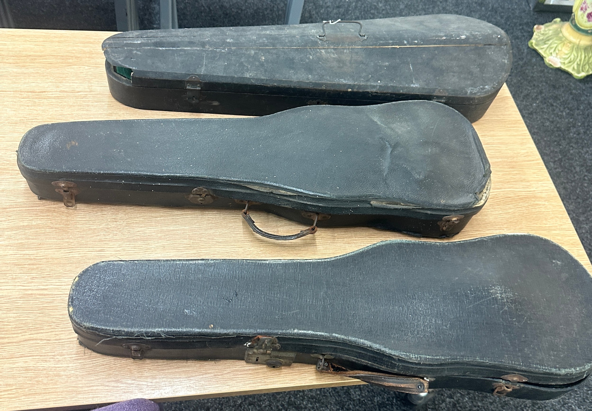 Selection of 3 violin cases - Image 2 of 5