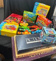 Large selection of vintage and later games includes look and learn, puzzles etc