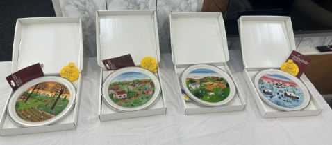 Selection of Villeroy and Boch collectors plates