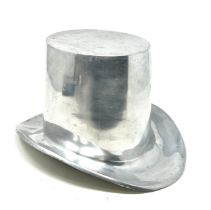 vintage aluminum top hat wine bottle ice bucket