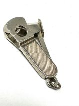 Vintage silver mounted cigar cutter