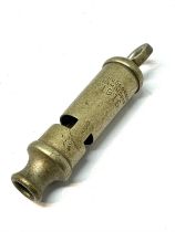 WW1 1915 Dated Hudson Trench Whistle