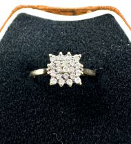 9ct gold diamond ring weight 2g