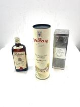 Selection of Sealed whiskeys includes Old no 7, The Edradour, Ballantines finest etc