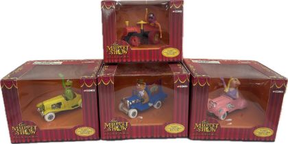 Selection 4 boxed Corgi The Muppet show collection 25 years to include Animals car, Fozzie Bears