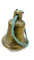 Vintage school bell 10 inches tall 8 inches diameter