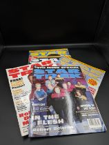 Five original Star Trek magazines from 1999, includes 50th issue special edition