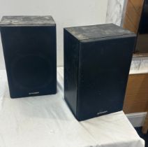 Pair of pioneer speakers, untested