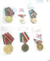 A lot of six USSR medals