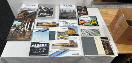 Selection of Railway train books