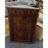 Corner cabinet measures approximately 37 tall 27 inches wide 13 inches depth