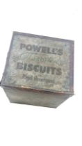 Vintage assorted biscuit tin