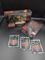 Star Wars Memorabilia Collection Hasbro box set with Anakin Skywalker, Qui-Gon Jinn, and Darth