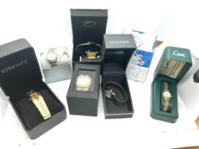 Large selection of assorted wrist watches includes Capri, Sekonda etc, all untested