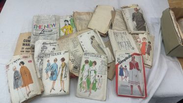 Large selection of vintage sewing patterns