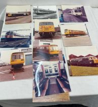 Vintage photos selection of diesel and other loco's/ coaches