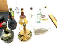 Large selection of empty display bottles