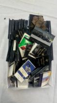 Large selection of vintage John player matches etc