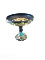 Dutch Gouda pedestal dish 6 inches tall