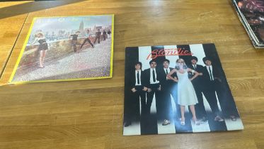 Two Blondie records includes Parallel lines, Auto American etc