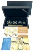 2022 Queen Victoria 125th Diamond Jubilee Anniversary 22ct Gold Sovereign Deluxe Set, comprising