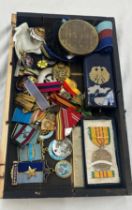 Selection of vintage and later masonic jewels and medals