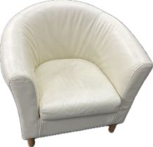 Cream tub chair