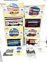 Selection of boxed Corgi Classics, to include Guy Arab Utility bus, City of Oxford 97314,