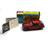 Original boxed corgi 327 M.G.B G.T in good as shown condition please see images for condition