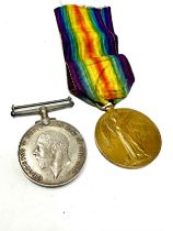 WW1 Medal Pair named 51754 Pte. I.V Dove K.O.Y.L.I