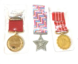 Oman medals Army Long service 15th anniversary medal and 25th anniversary medal