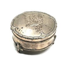 .925 sterling trinket box