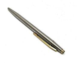 Vintage Montblanc Noblesse Brushed Steel Ballpoint / Biro