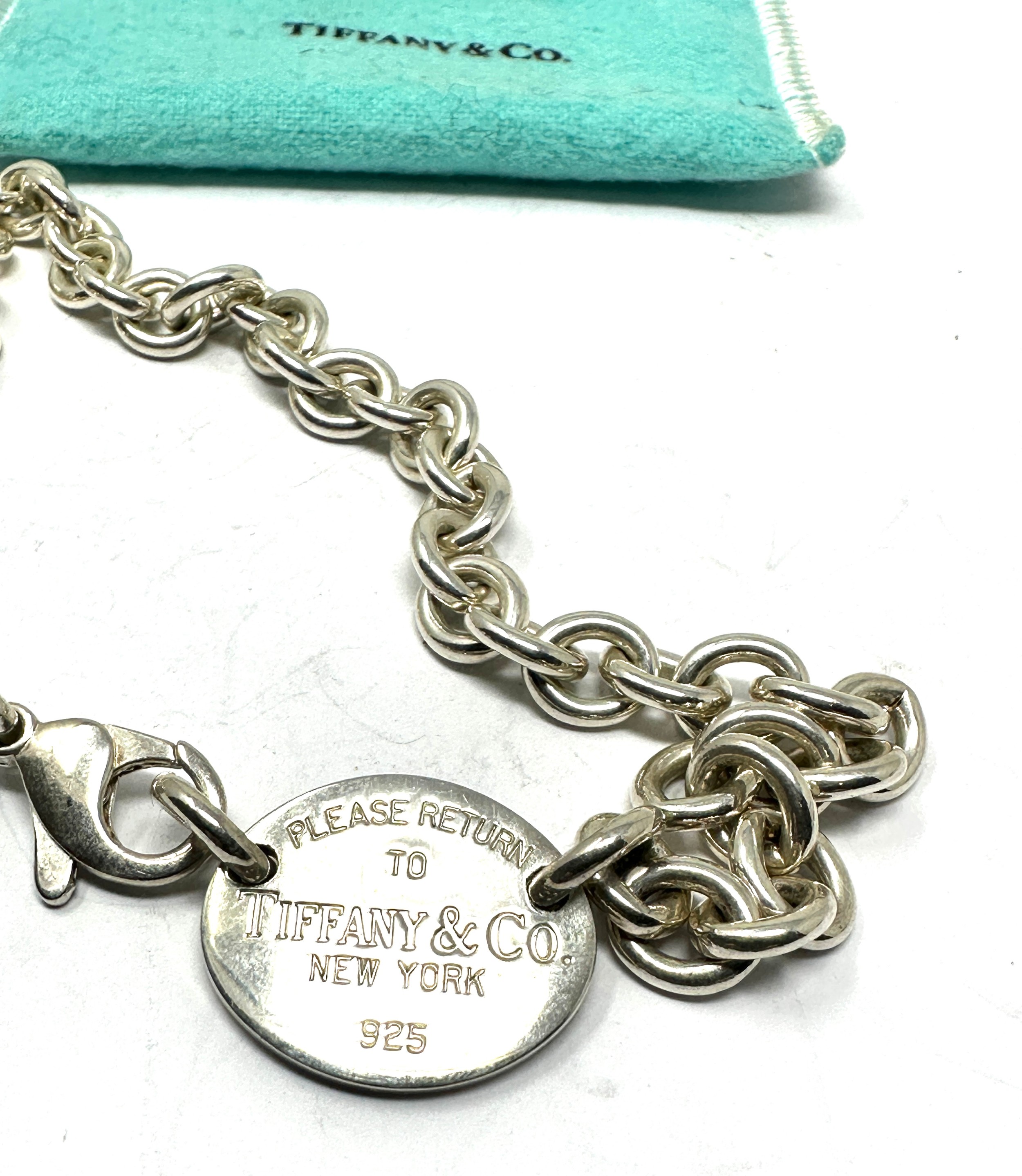 A silver necklace by Tiffany and Co (54g) - Bild 2 aus 3