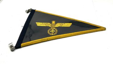 WW2 Era German KriegsMarine Car Pennant