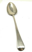 georgian silver serving spoon