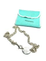 A silver necklace by Tiffany and Co (54g)