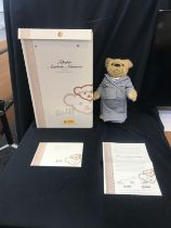 Boxed Steiff Teddy Bear Jean Paul Gaultier with COA, bag, no 575. EAN 661723