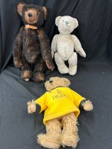 3 Deans Rag Book collectable bears, limited edition to include Horatio no 2369, Ralph 167 of 2000,