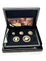 Cased 2020 22ct George III 200th anniversary gold prestige sovereign proof set coin set to