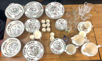 Selection of miscellaneous includes indian tree, glassware etc