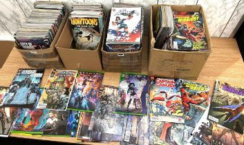 Large selection of comics to include Captain Midnight, Hexware, High roads etc approx 300+ comics