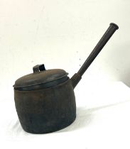 Vintage cast iron saucepan