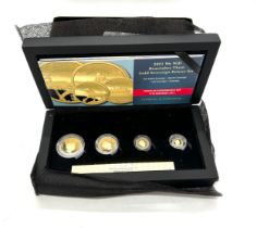 Cased Hattons 2021 22 carat We will remember them gold deluxe sovereign proof set to include