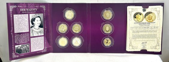 The Ultimate Platinum Jubilee Collection complete coin set by London Mint Office with COA