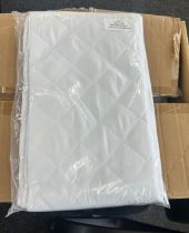 Large selection of quilted matress pads 90 by 100 cm